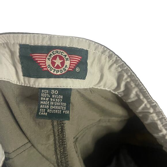 American Outpost Men's Size 30 Nylon Tactical Cargo Outdoor Pants - Picture 9 of 11